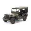 Mô hình xe quân sự Jeep 1941 Willys Hard Top Edition 1:18 Welly (1)