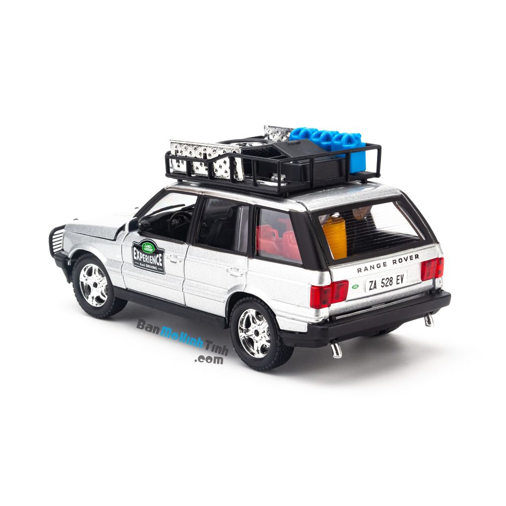 Mô hình xe Range Rover 1:24 Bburago Silver (2)