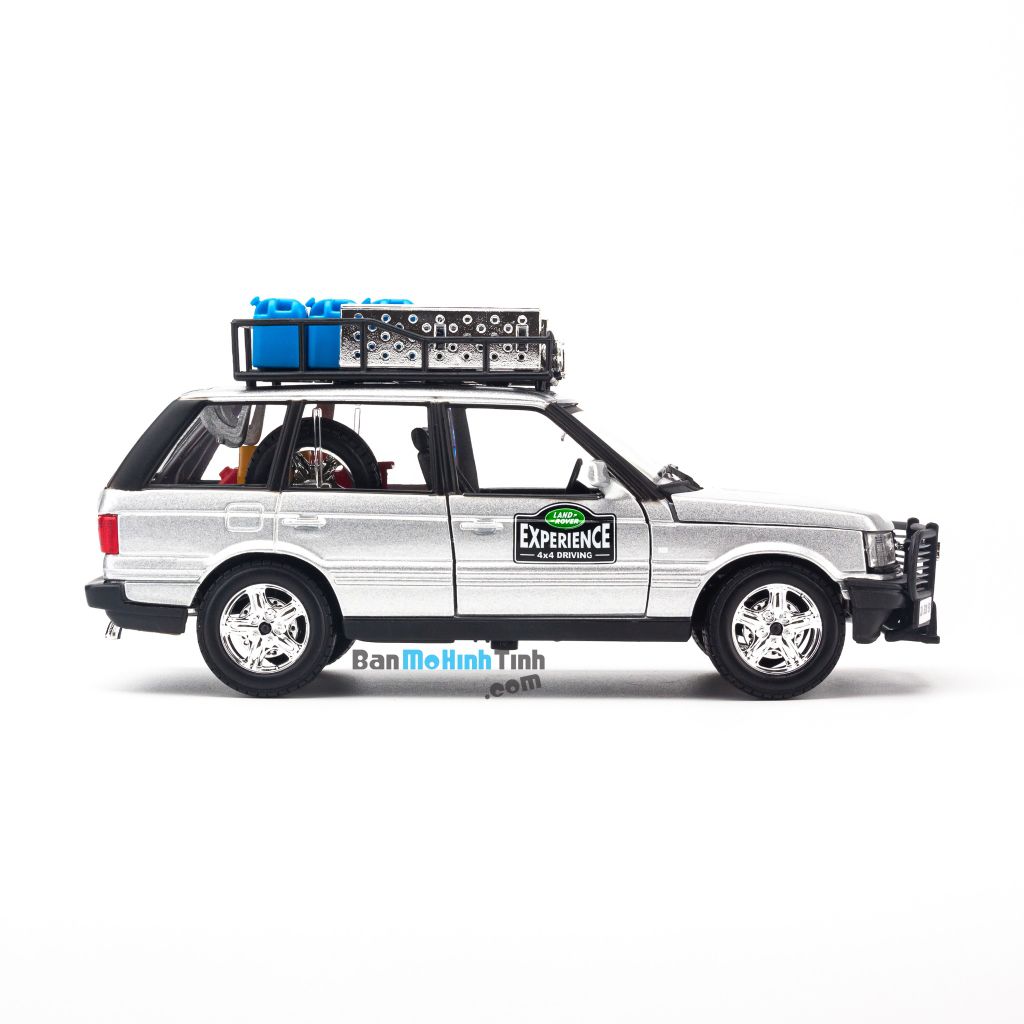 Mô hình xe Range Rover 1:24 Bburago Silver (3)