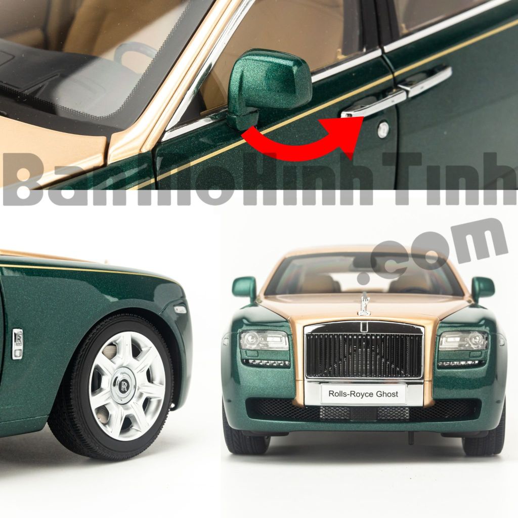 Mô hình xe Rolls Royce Ghost 1:18 Kyosho