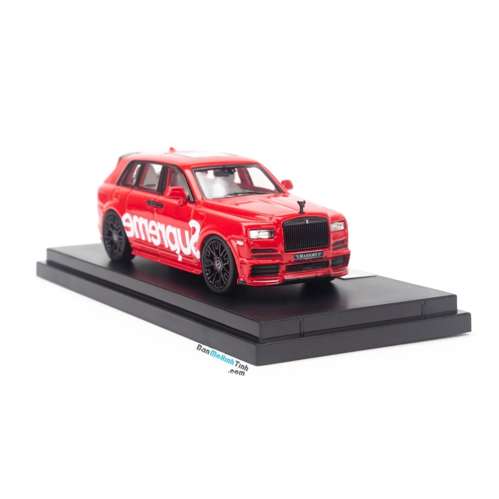 Mô hình xe Rolls-Royce Mansory Cullinan 1:64 Time Micro Supreme Red (3)