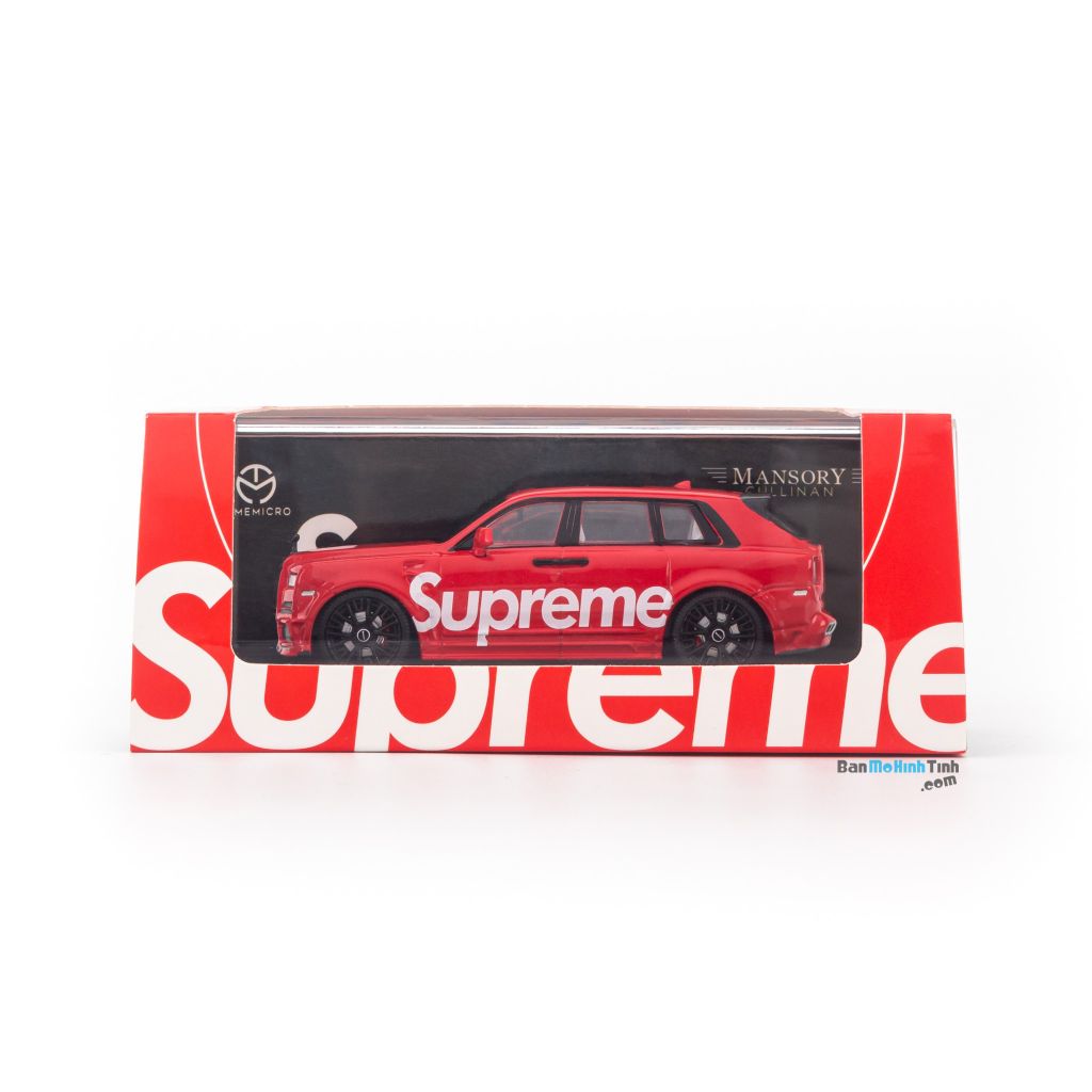 Mô hình xe Rolls-Royce Mansory Cullinan 1:64 Time Micro Supreme Red (7)