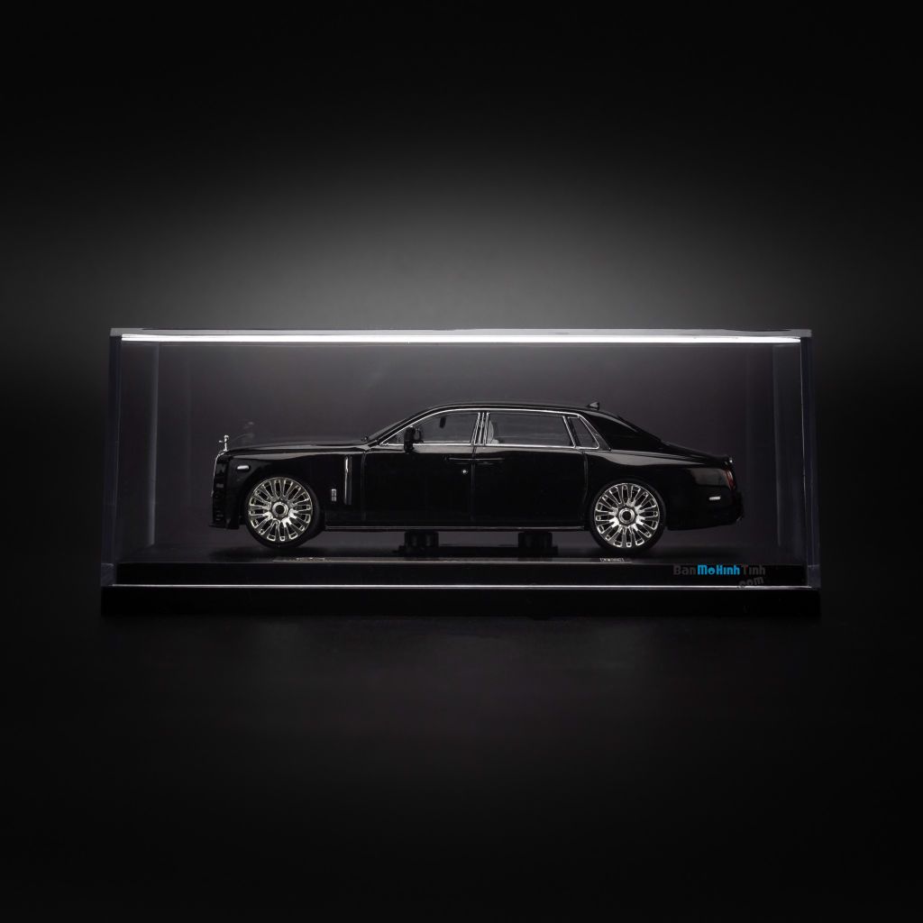 Mô hình xe Rolls Royce Mansory Phantom 1:64 Timemicro Black (7)