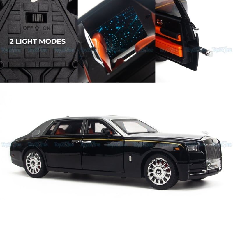 Mô hình xe Rolls Royce Phantom VIII 1:18 Chezhi
