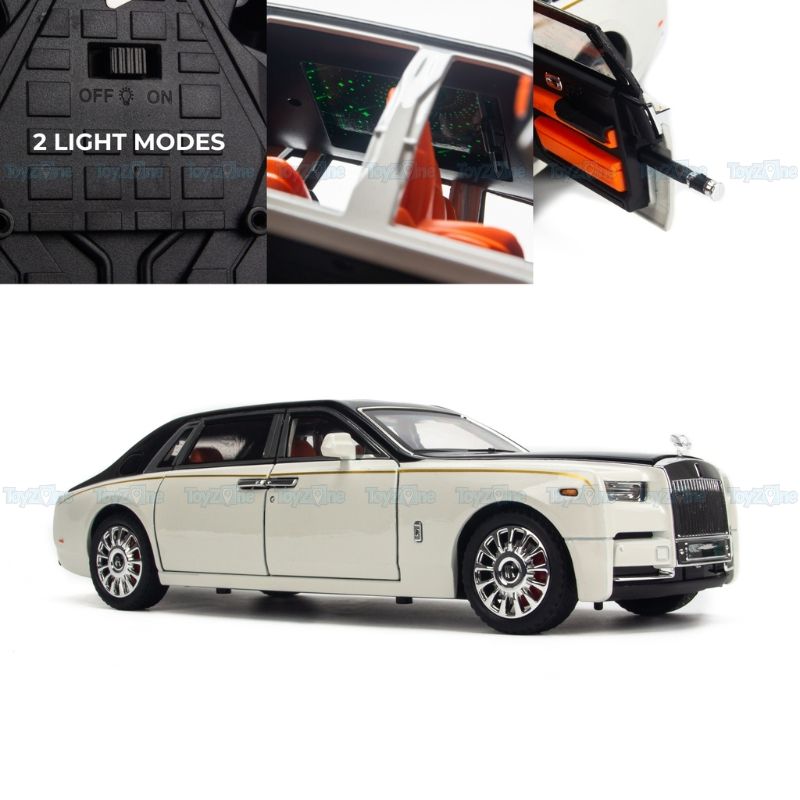 Mô hình xe Rolls Royce Phantom VIII 1:18 Chezhi