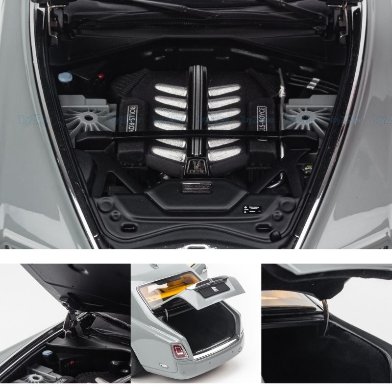 Mô hình xe Rolls Royce Phantom VIII 1:18 Kengfai