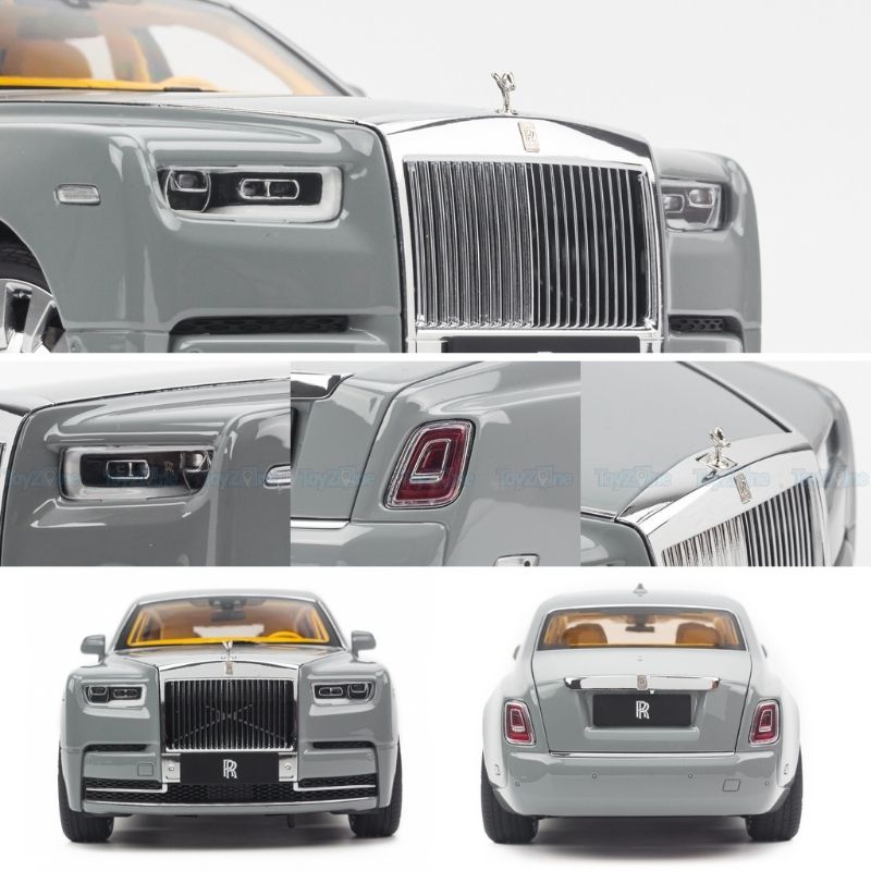 Mô hình xe Rolls Royce Phantom VIII 1:18 Kengfai