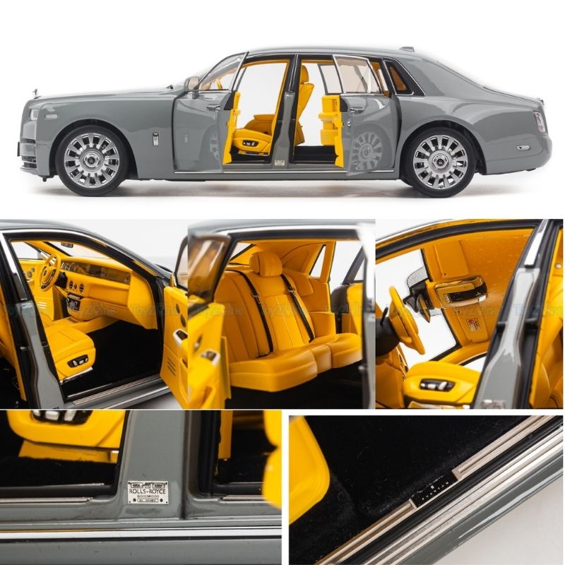 Mô hình xe Rolls Royce Phantom VIII 1:18 Kengfai