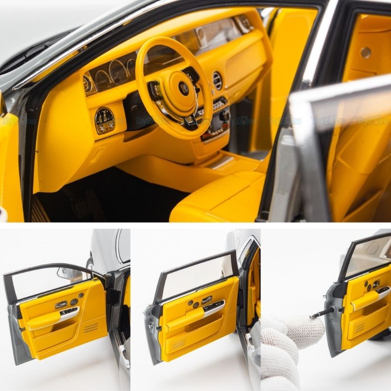 Mô hình xe Rolls Royce Phantom VIII 1:18 Kengfai