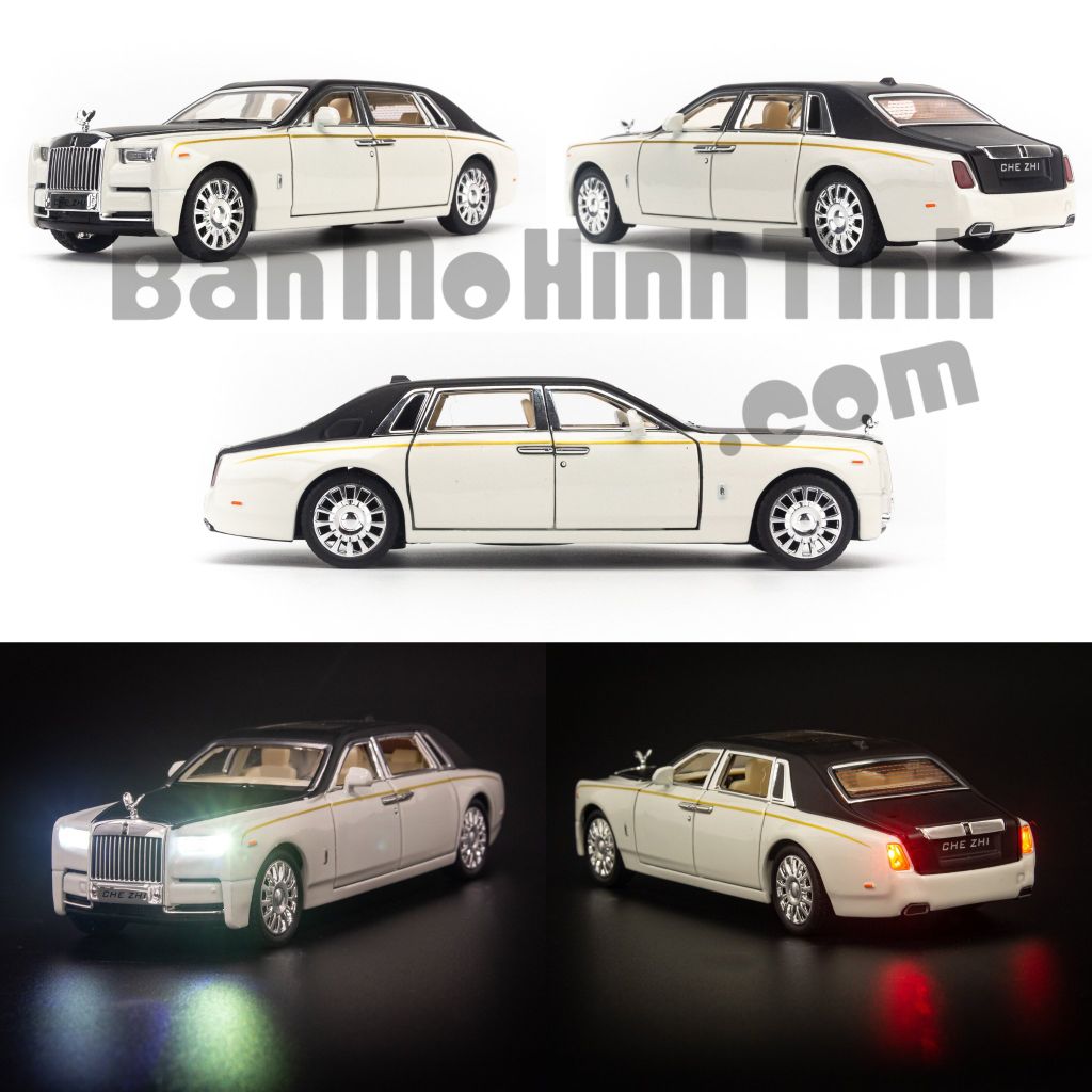 Mô hình xe Rolls Royce Phantom VIII 1:32 Chezhi