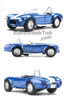  Mô hình xe Shelby Cobra 427 SC 1965 1:36 Welly Blue 