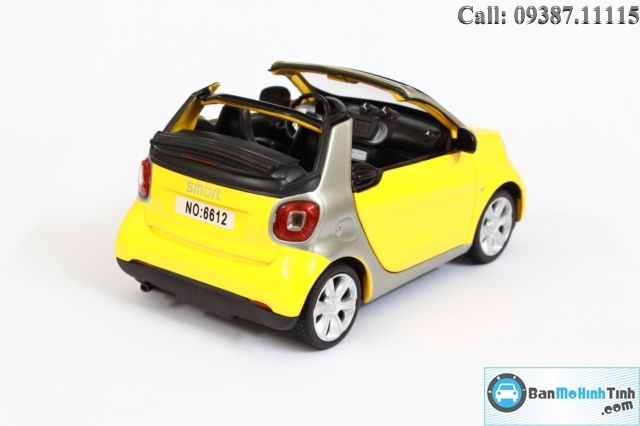 Mô hình xe Smart Fortwo Cabrio 1:32 Proswon