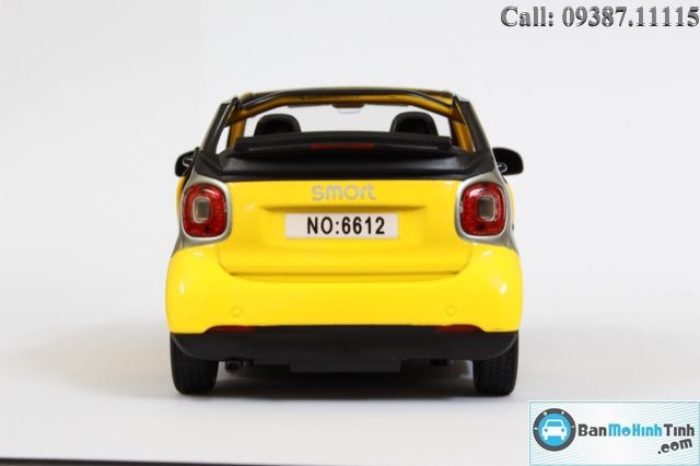 Mô hình xe Smart Fortwo Cabrio 1:32 Proswon