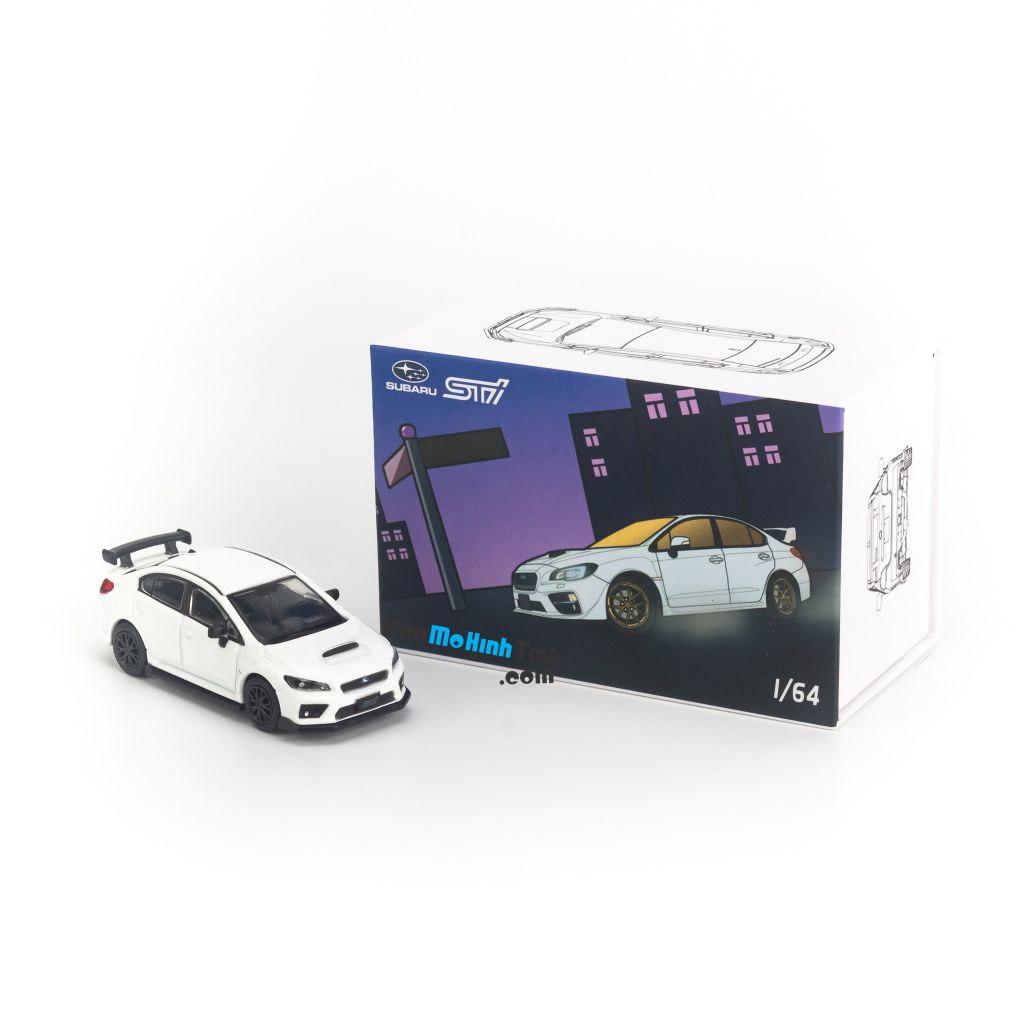 Mô hình xe Subaru WRX STI 2022 1:64 JKM