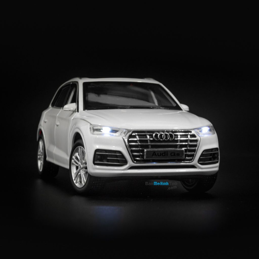 Mô hình xe Audi Q5 1:32 Jackiekim White (6)