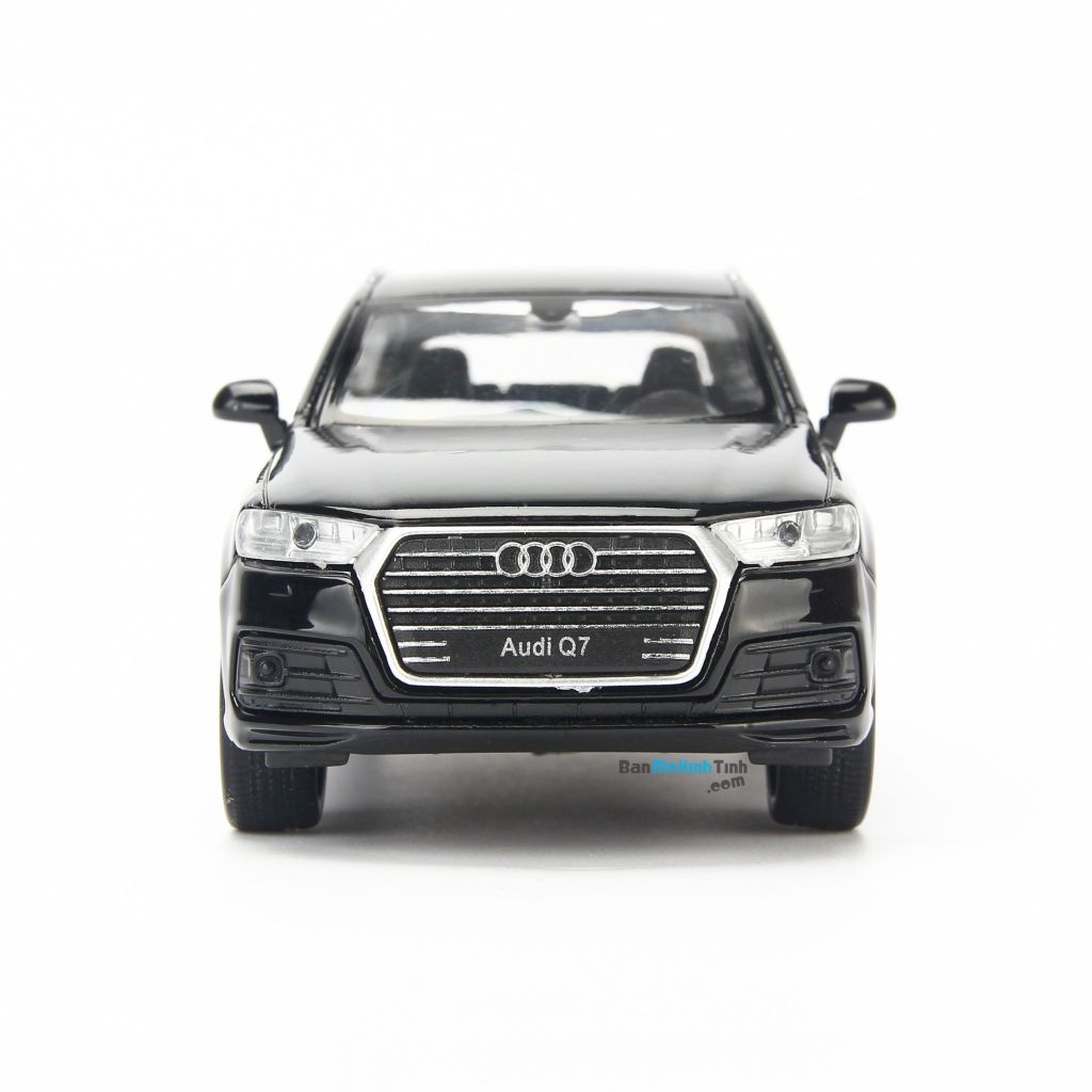 Mô hình xe suv Audi Q7 1:36 Welly Black (4)