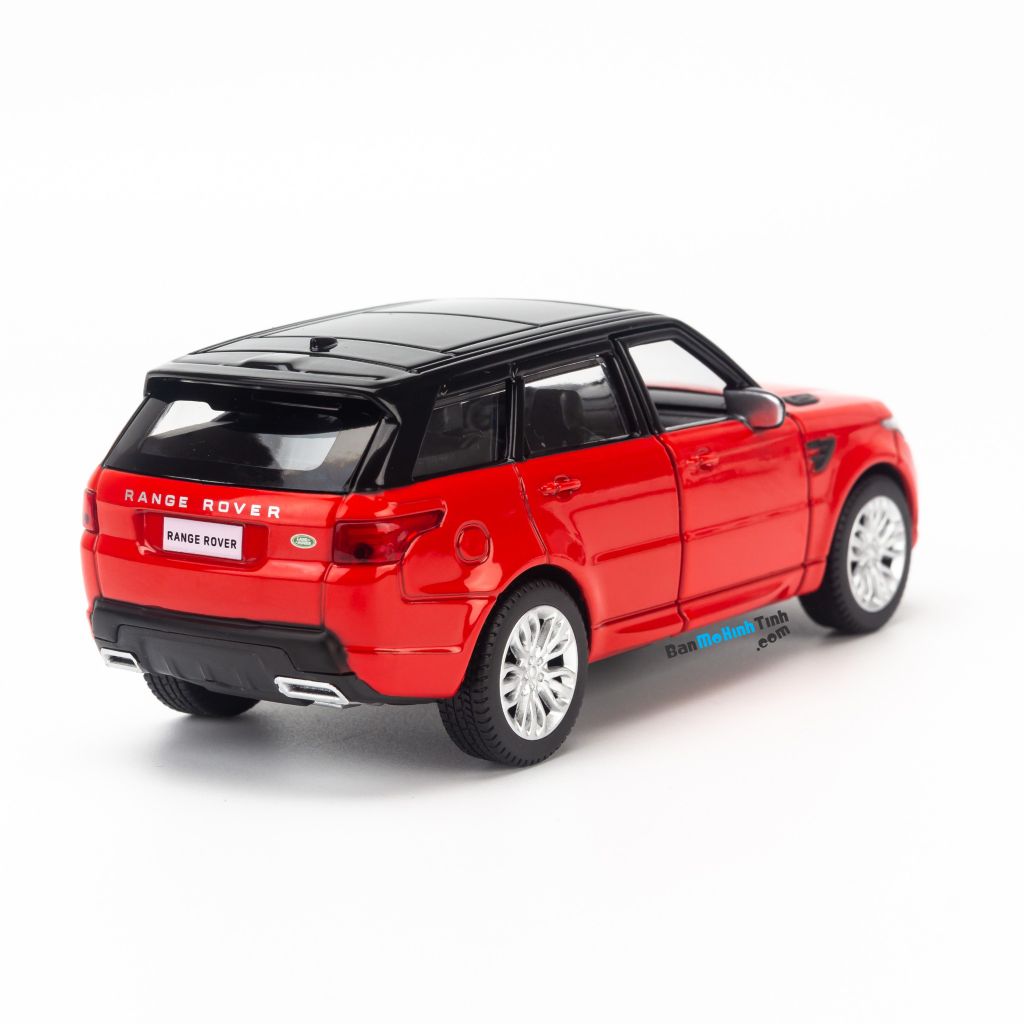 Mô hình xe Land Rover Range Rover 1:36 Jackiekim Red (3)