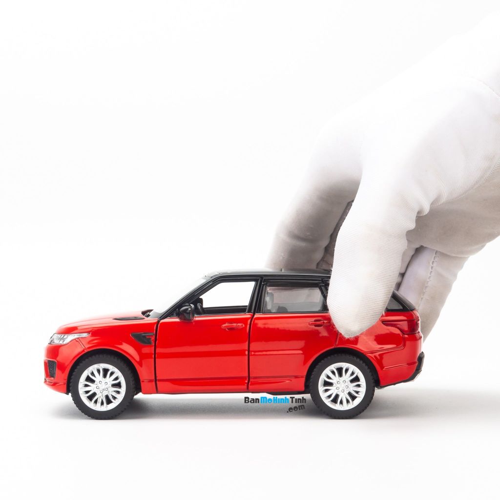 Mô hình xe Land Rover Range Rover 1:36 Jackiekim Red (5)
