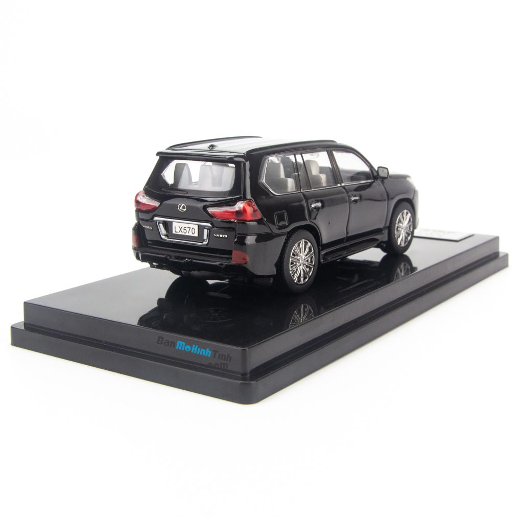 Mô hình xe Lexus LX570 1:64 Hikasi Black (3)