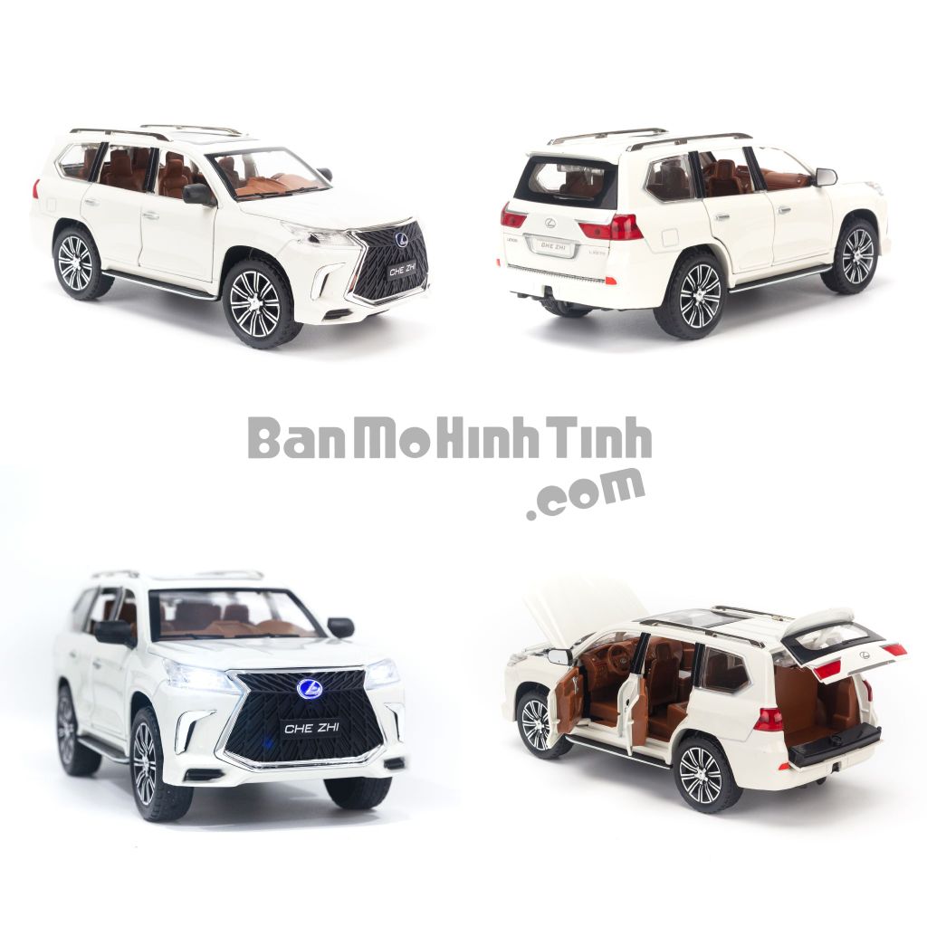  Mô hình xe Lexus LX570 Supersport 1:24 Chezhi 
