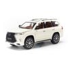 Mô hình xe suv Lexus LX570 Supersport 1:24 Chezhi White (1)