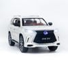 Mô hình xe suv Lexus LX570 Supersport 1:24 Chezhi White (6)