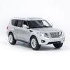 Mô hình xe suv Nissan Patrol 1:32 JKM silver (6)