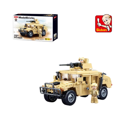 Bộ đồ chơi mô hình lắp ráp Xe địa hình Hummer H1 Sluban