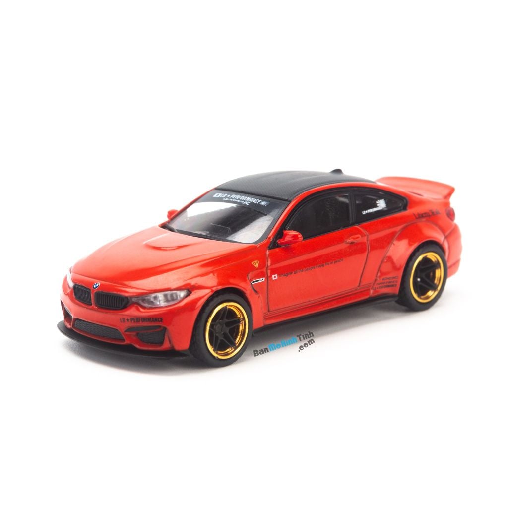 Mô hình xe BMW M4 LB Works 1:64 Mini GT (1)