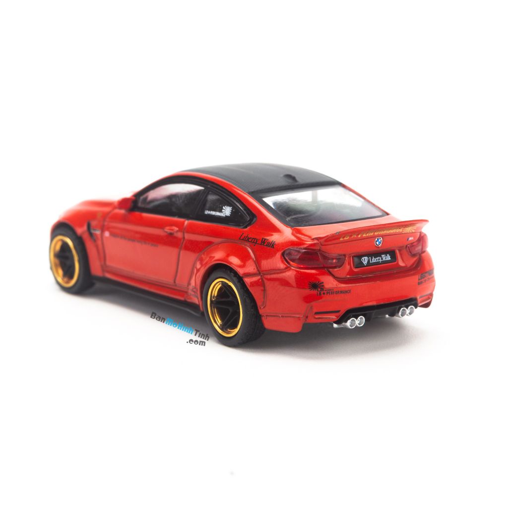 Mô hình xe BMW M4 LB Works 1:64 Mini GT (2)