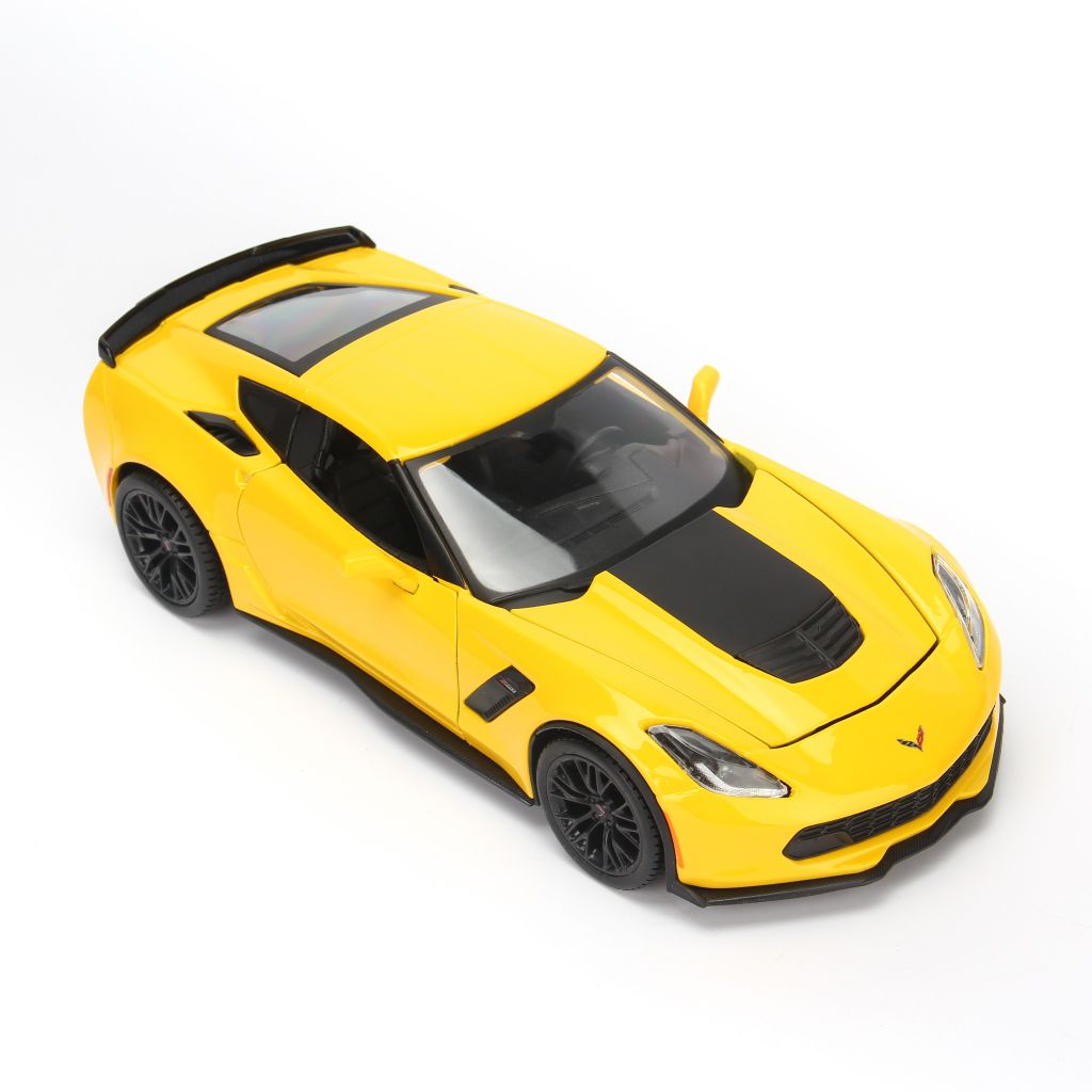 Mô hình xe thể thao Corvette Z06 1:24 Maisto Yellow