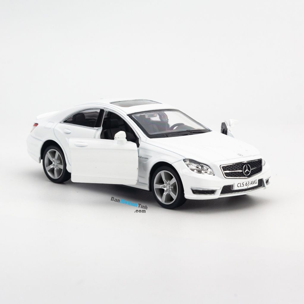 Mô hình xe Mercedes-Benz CLS 63 AMG 1:36 UNI White (4)