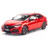 Mô hình xe thể thao Honda Civic Hatchback 2020 1:18 Dealer Red (1)