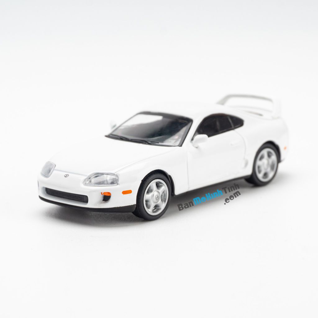 Mô hình xe JDM Toyota Supra JZA80 White 1:64 MiniGT giá rẻ (2)