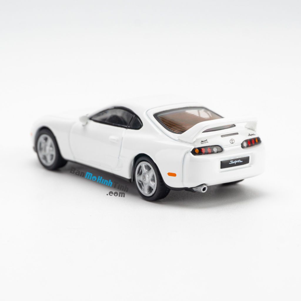 Mô hình xe JDM Toyota Supra JZA80 White 1:64 MiniGT giá rẻ (3)