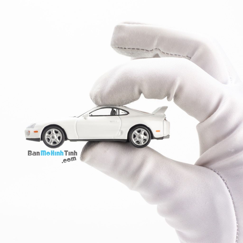 Mô hình xe JDM Toyota Supra JZA80 White 1:64 MiniGT giá rẻ (6)