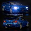  Mô hình xe Nissan Skyline GTR34 1:32 Jackiekim 