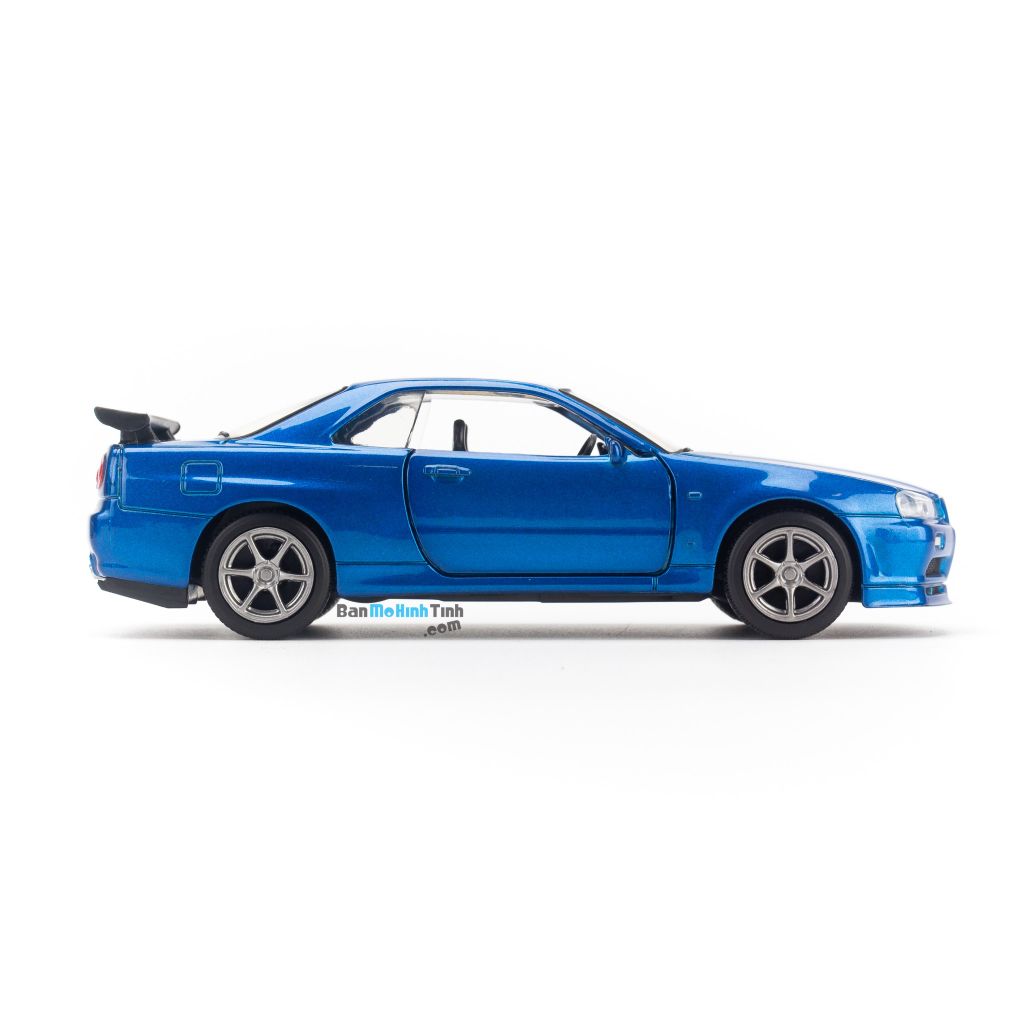 Mô hình xe Nissan Skyline R34 GT-R 1:36 Jackiekim 