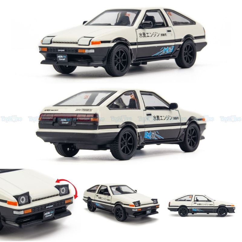 Mô hình xe Toyota AE86 1:37 CCA