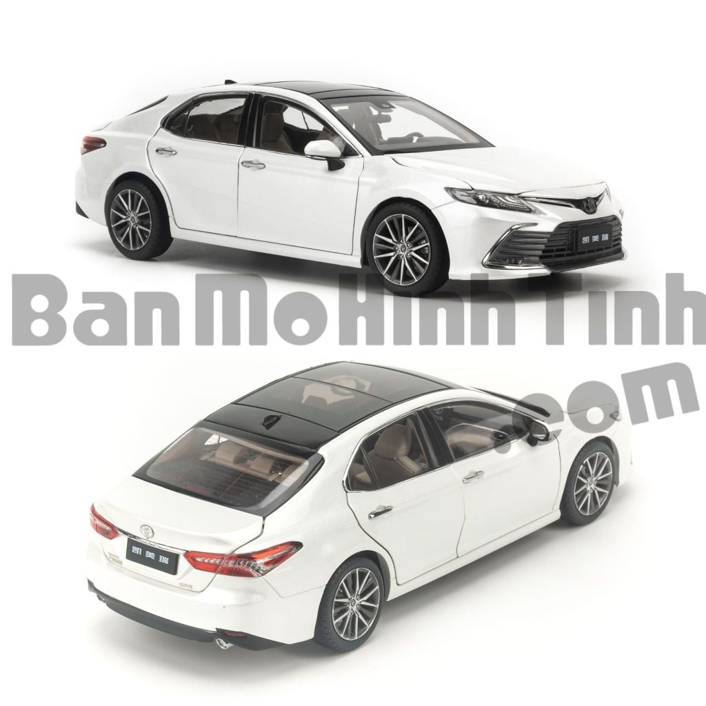  Mô hình xe Toyota Camry 2021 1:18 Paudi 