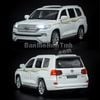 Mô hình xe Toyota Land Cruiser 2019-V8 1:32 Miniauto White (3)