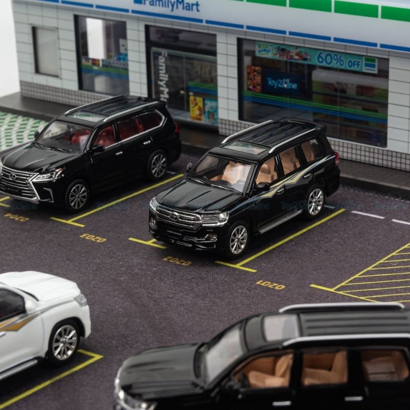  Mô hình xe Toyota Land Cruiser LC200 1:64 JKM 