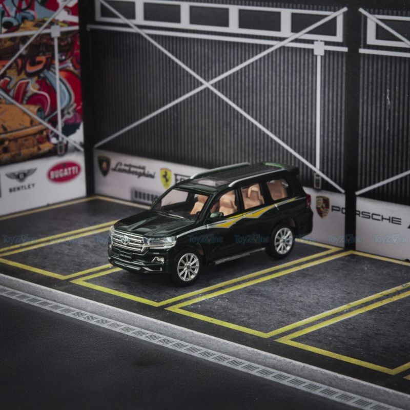  Mô hình xe Toyota Land Cruiser LC200 1:64 JKM 