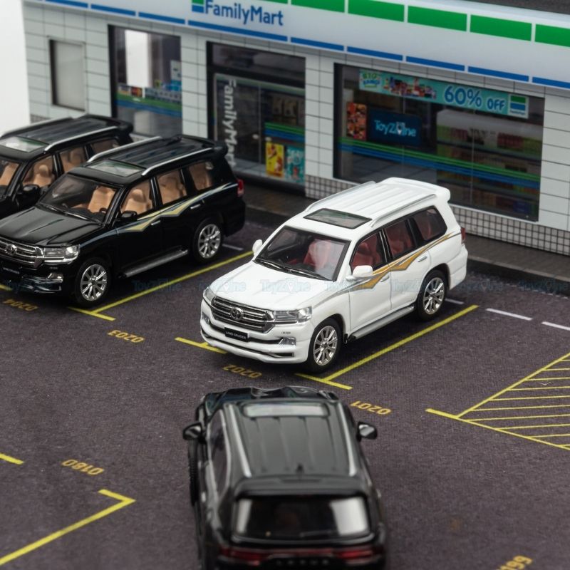  Mô hình xe Toyota Land Cruiser LC200 1:64 JKM 
