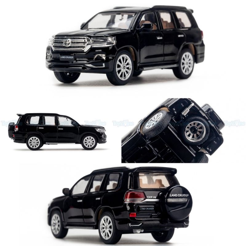 Mô hình xe Toyota Land Cruiser LC200 Spare Tire 1:64 JKM