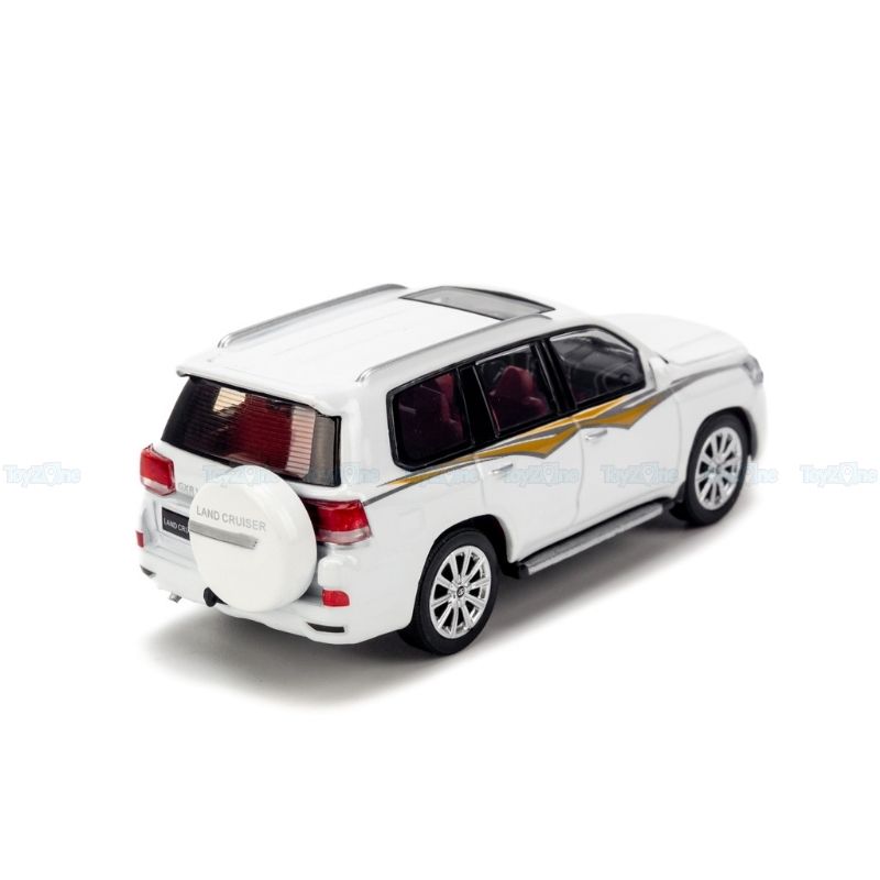 Mô hình xe Toyota Land Cruiser LC200 Spare Tire 1:64 JKM