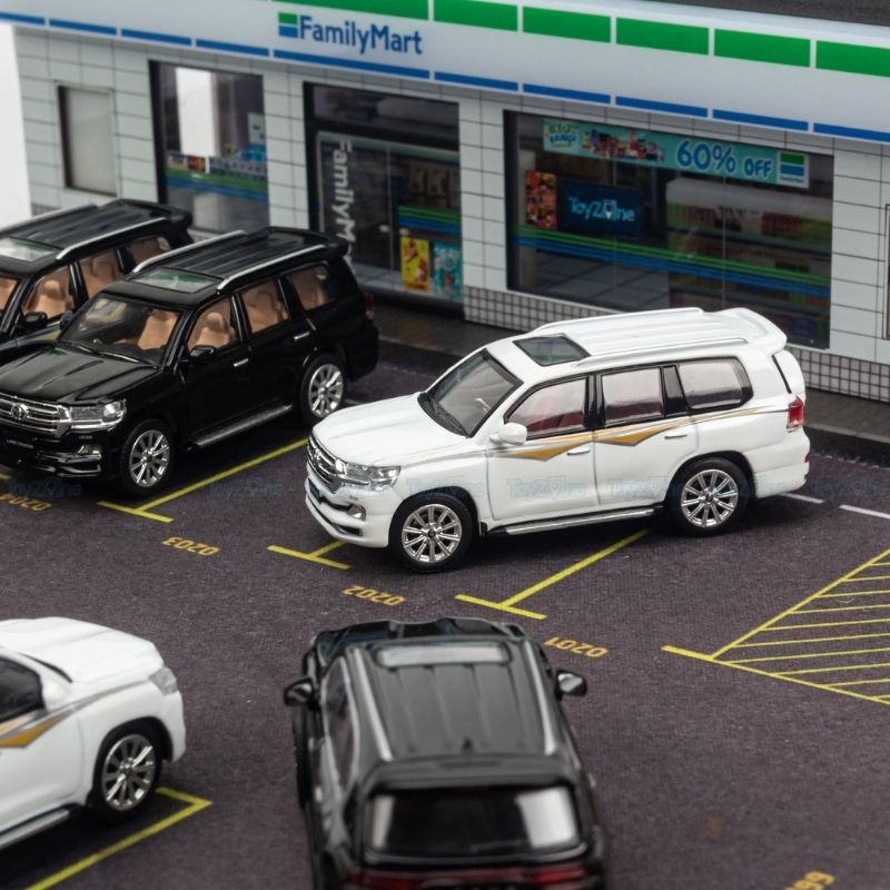 Mô hình xe Toyota Land Cruiser LC200 Spare Tire 1:64 JKM