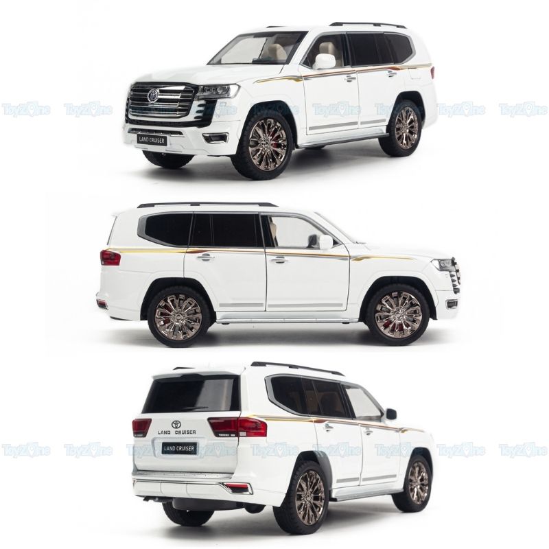  Mô hình xe Toyota Land Cruiser LC300 1:18 CHEZHI 