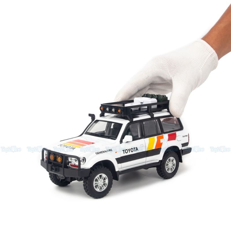 Mô hình xe Toyota Land Cruiser LC80 Off-Road 1:24 CHEZHI
