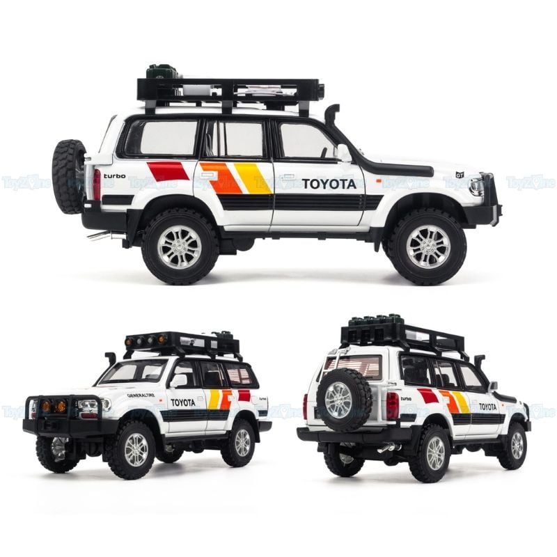 Mô hình xe Toyota Land Cruiser LC80 Off-Road 1:24 CHEZHI